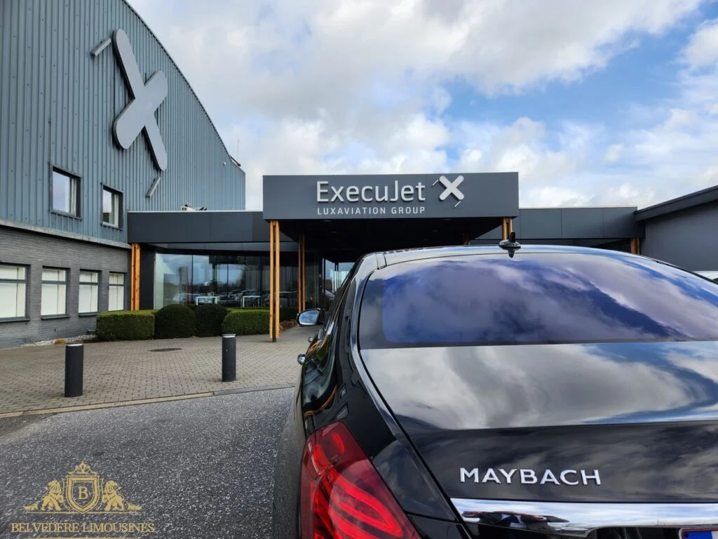 ExecuJet Brussels terminal luxury chauffeur transfer