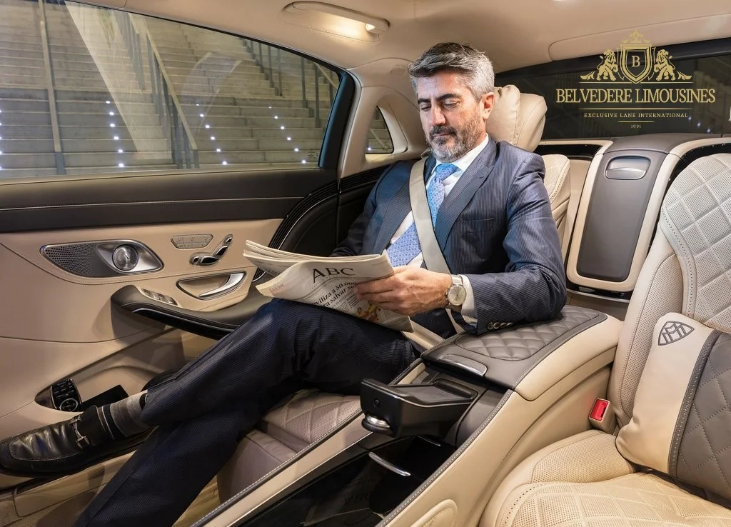 Mercedes-Benz Maybach S-Class concierge chauffeur service Brussels